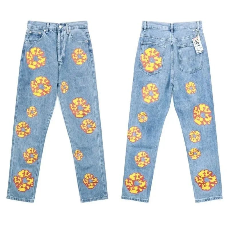 Levi's × Supreme 501 Jeans Cloud Print — 11