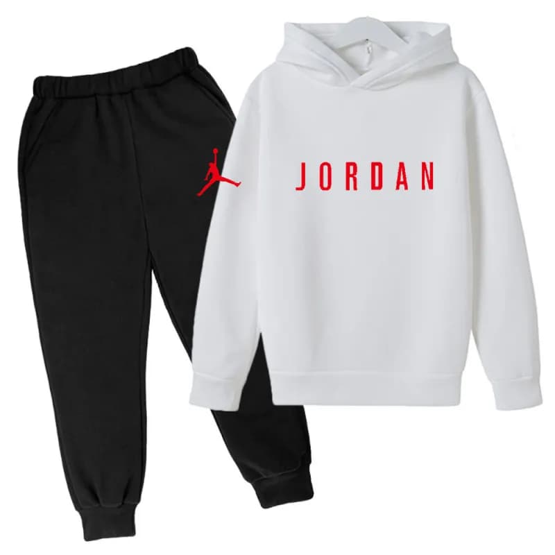 Nike Hoodie and Joggers Set Swoosh Graphic — A2