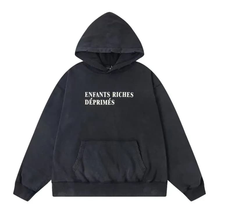 Off-White Hooded Sweatshirt Enfants Riches Déprimés