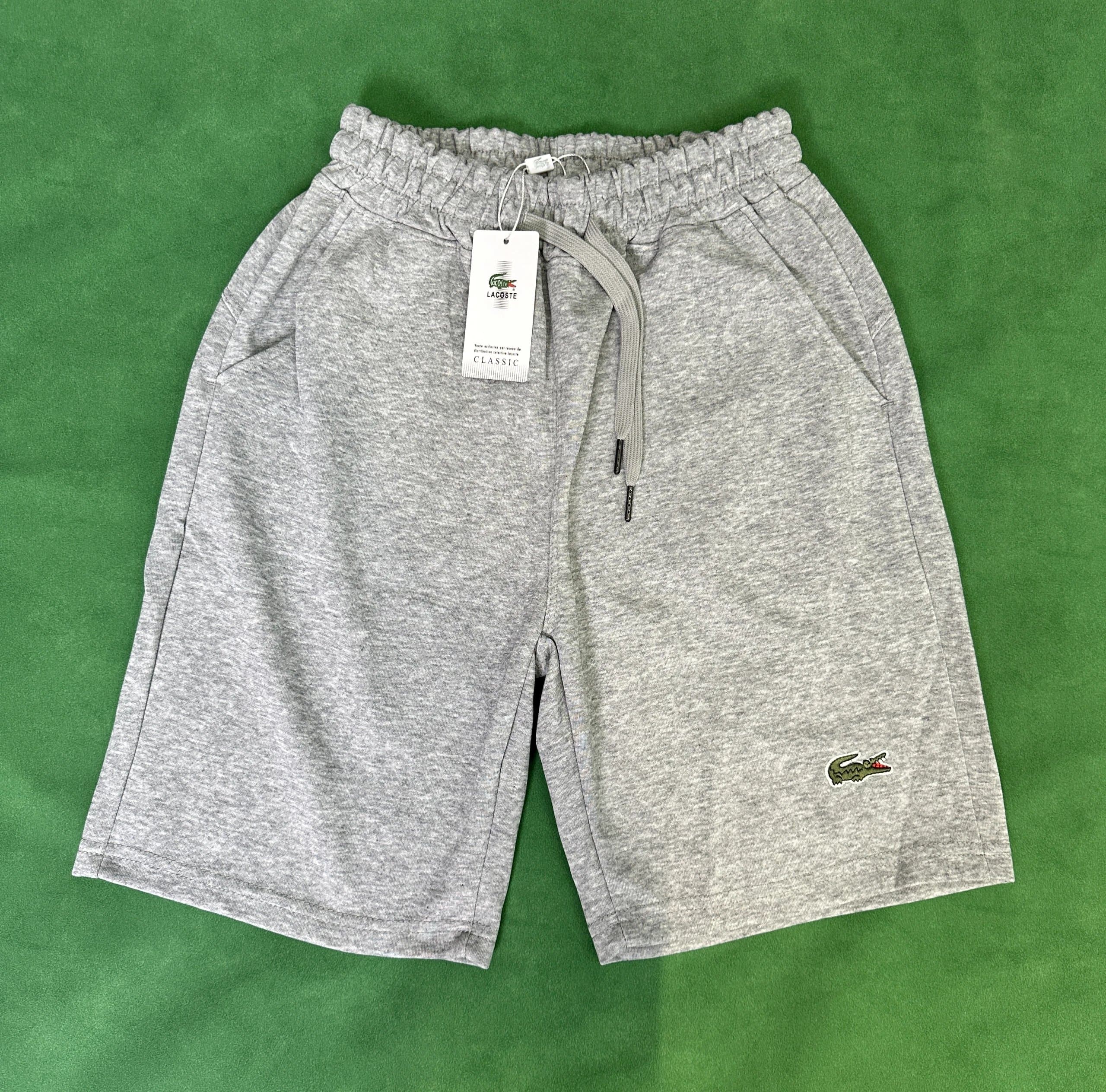 Lacoste Classic Sweat Shorts Heather Grey