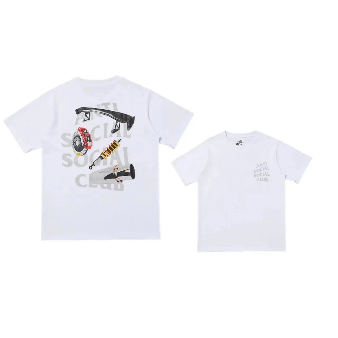 Anti Social Social Club T-Shirt Floral Logo — 9