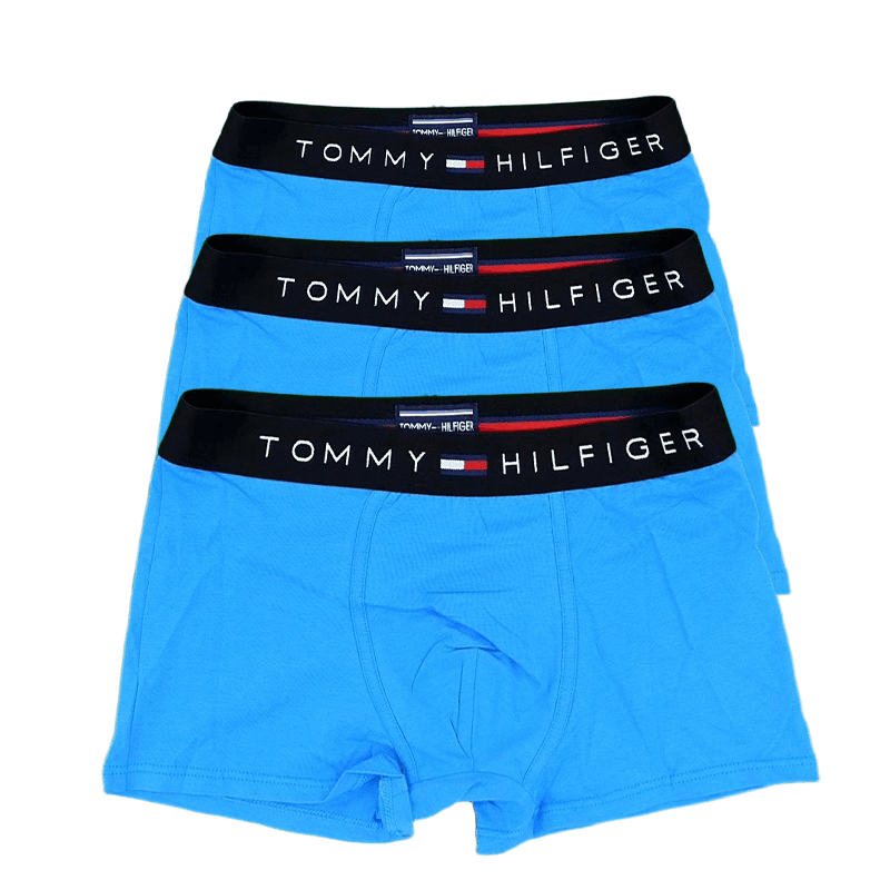 Emporio Armani Boxer Briefs Gold Logo Waistband — 2978002NK-三条装