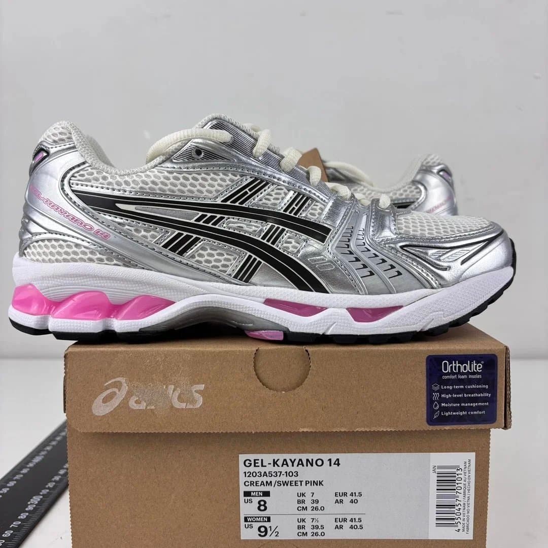 Asics GEL-KAYANO 14 Cream/Sweet Pink