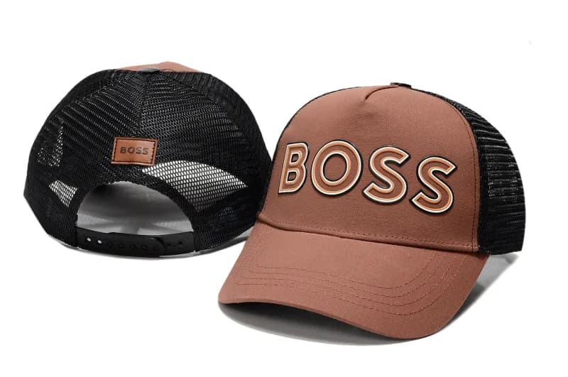 Hugo Boss Baseball Cap Contrast Trim — 3