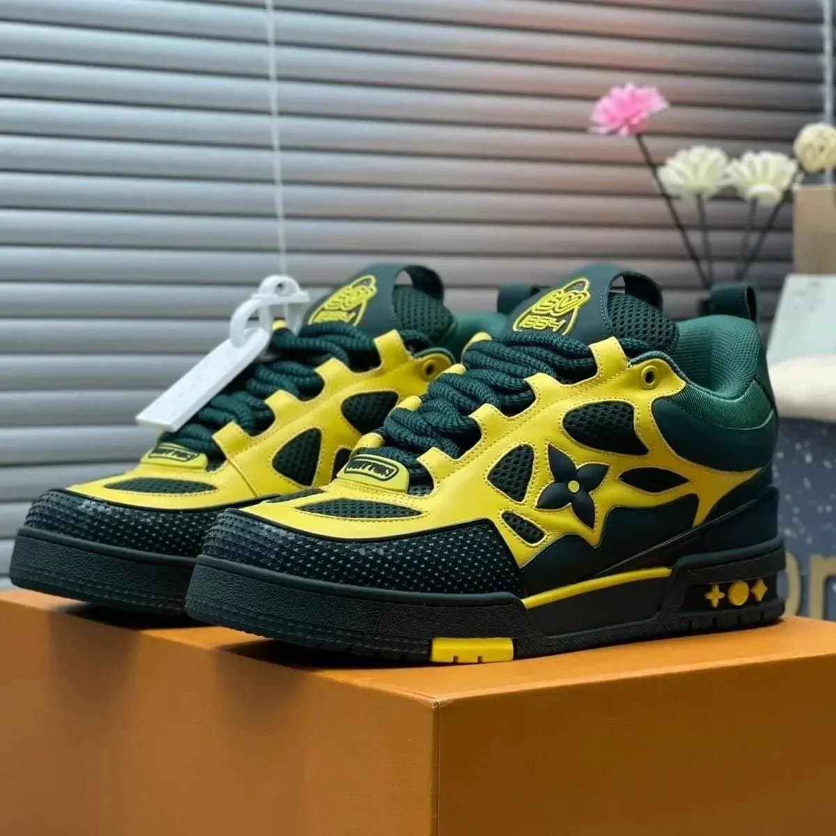 Louis Vuitton LV Trainer Denim Monogram — 11