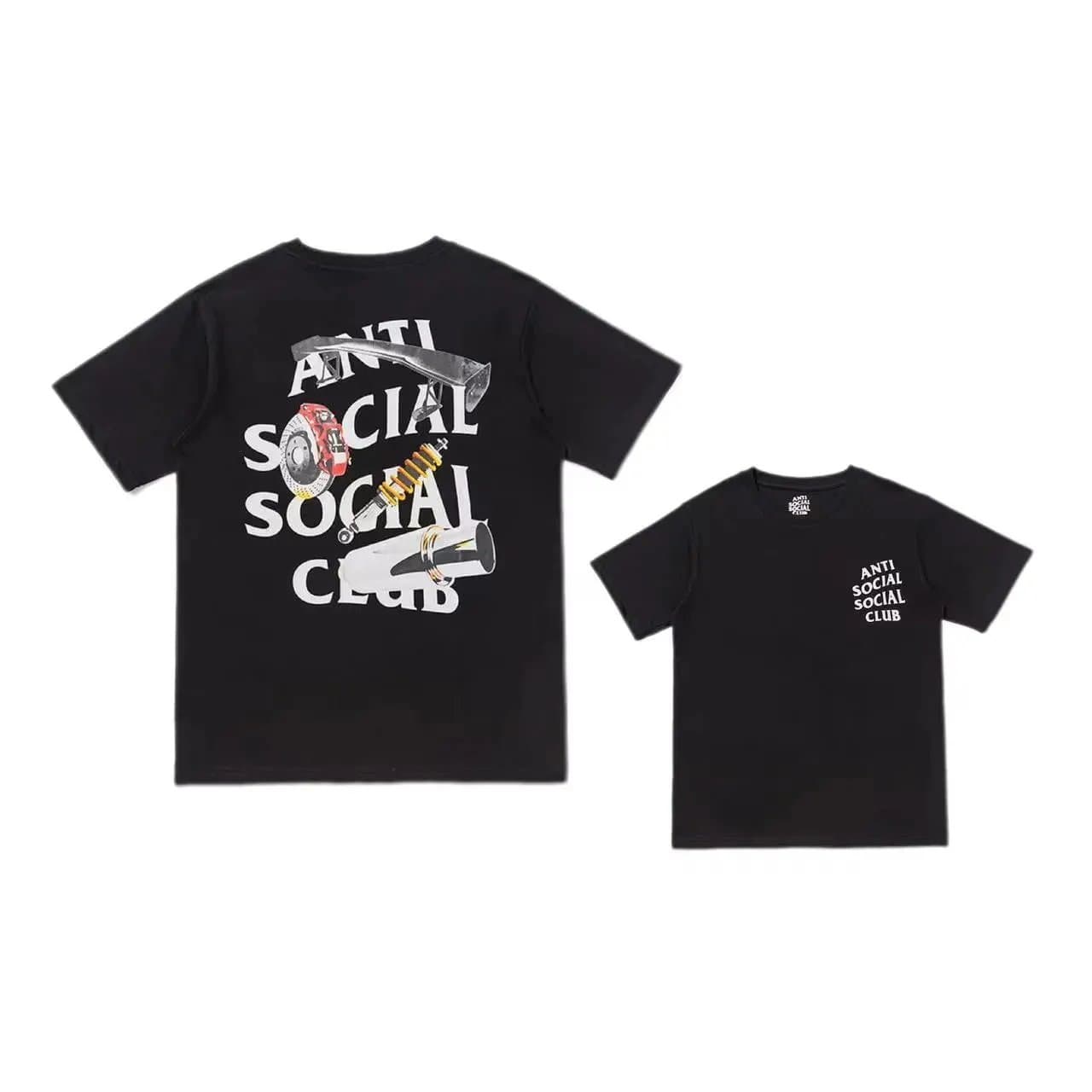 Anti Social Social Club T-Shirt Floral Logo — 8