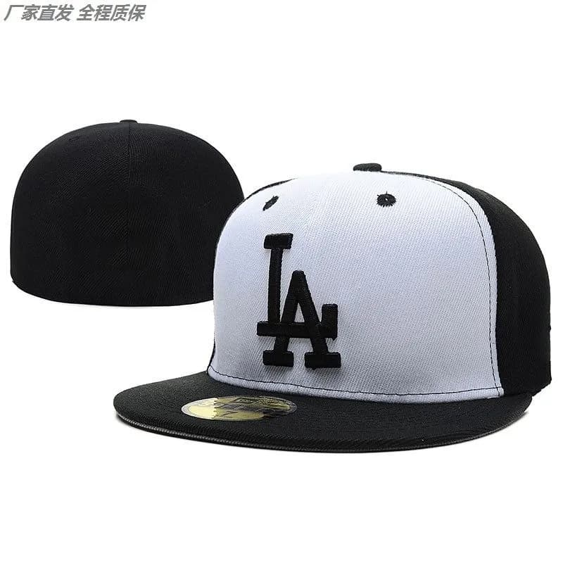 New Era × MLB 59FIFTY Cap LA Dodgers Blackout — 15_7{下单即发}