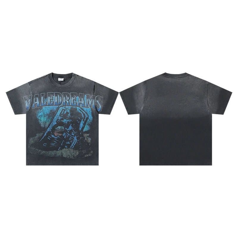 Valentino Graphic Tee Valley Dreams Print — 032黑