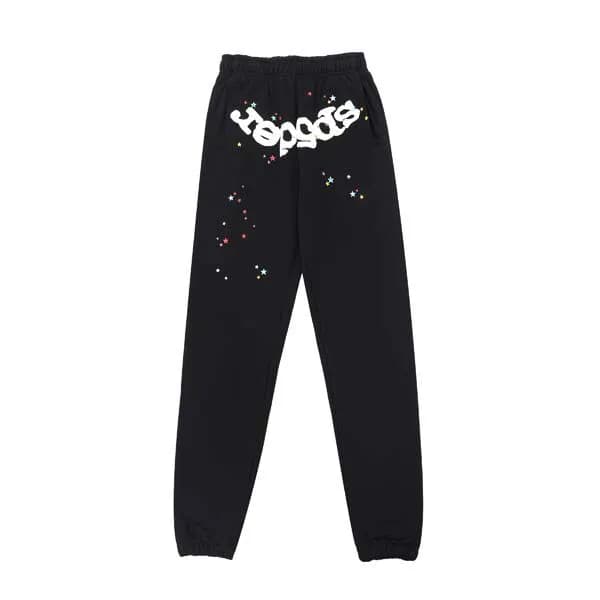 Sp5der Joggers Embroidered Logo — 146-2 黑色