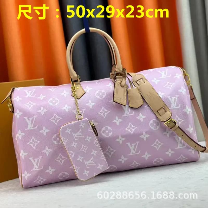 Louis Vuitton Keepall Damier Azur — 75