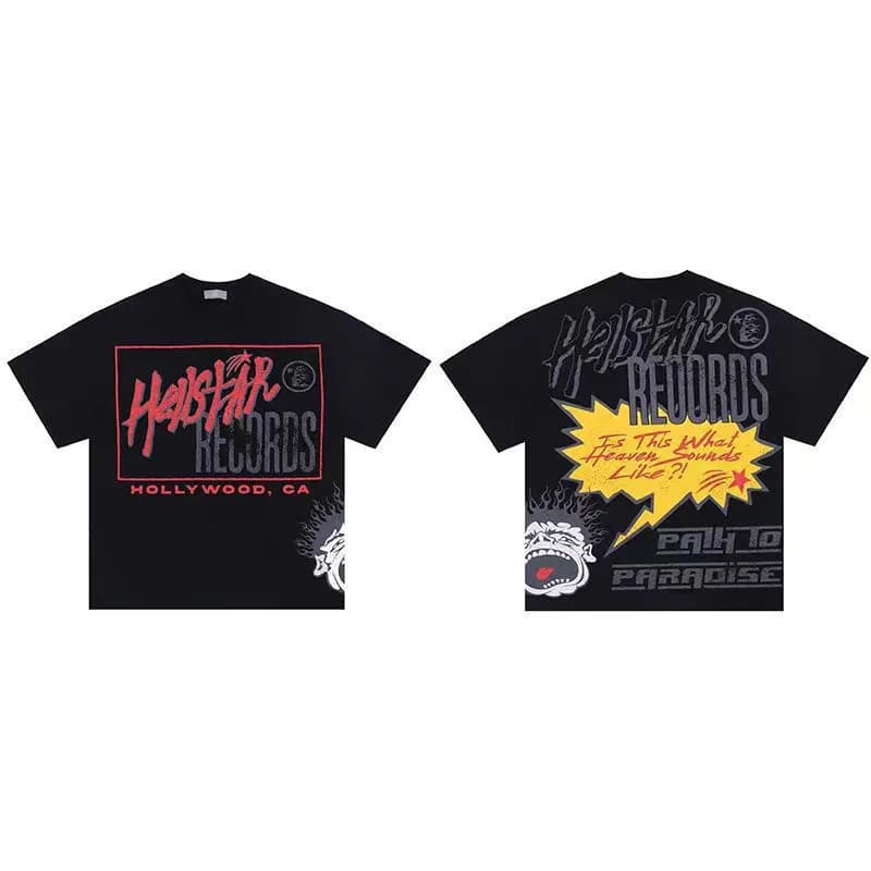 Hellstar Graphic Tee Lovers Only — 【280克优质】款式三十（黑色）