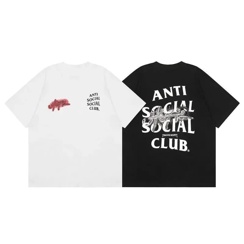 Off-White Graphic T-Shirt Anti Social Social Club x Travis Scott