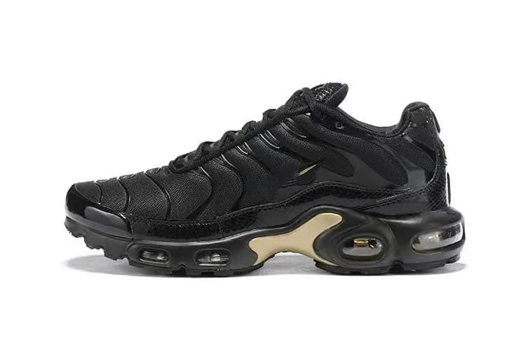 Nike Air Max Plus Triple Black with Gum Sole
