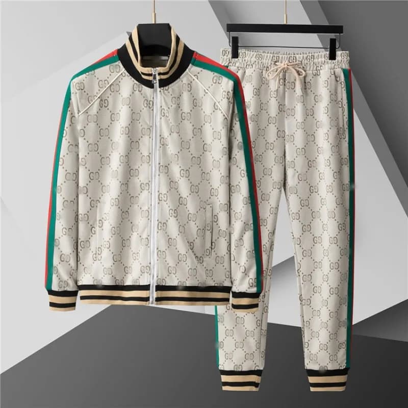 Dior Track Suit Striped Logo — 16035m white