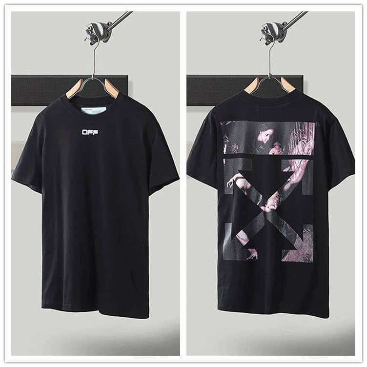 Off-White T-Shirt Diagonal Arrow Print