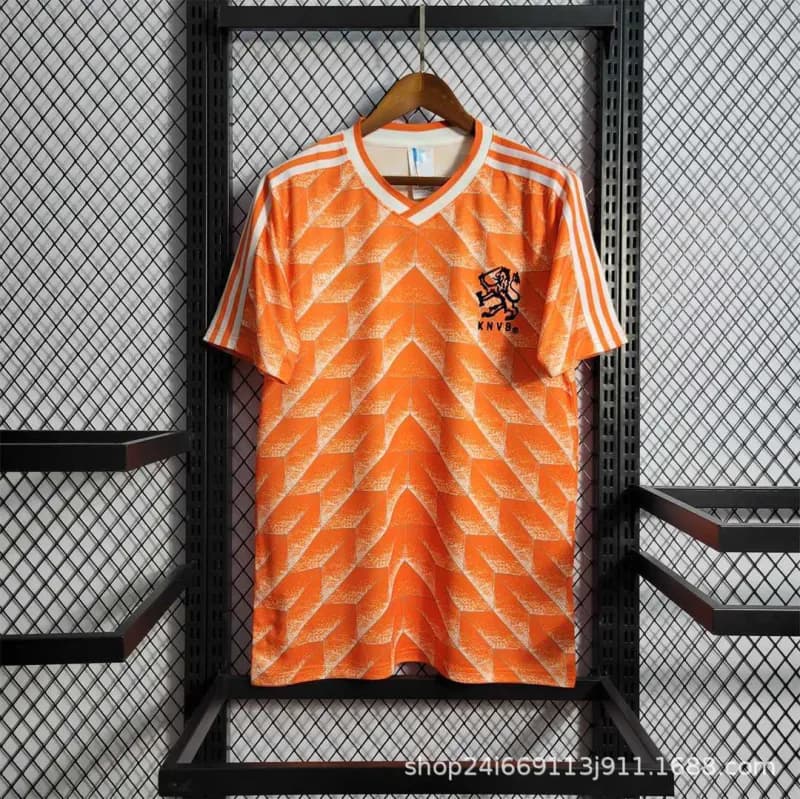 Adidas Spain National Team Jersey Home — 1988荷兰主场