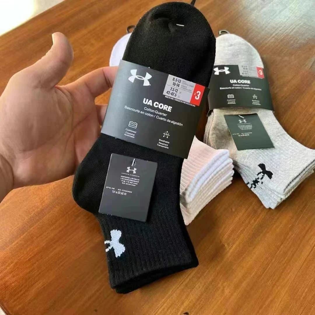 Under Armour UA Core Cotton Quarter 3-Pack