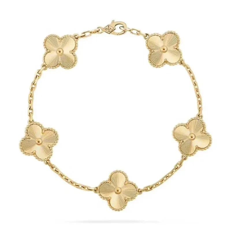 Van Cleef & Arpels Alhambra Bracelet Five Motifs — 25