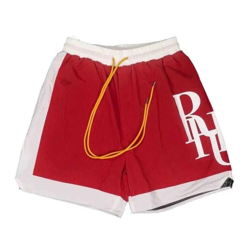 Rhude Logo Shorts Rhu Logo