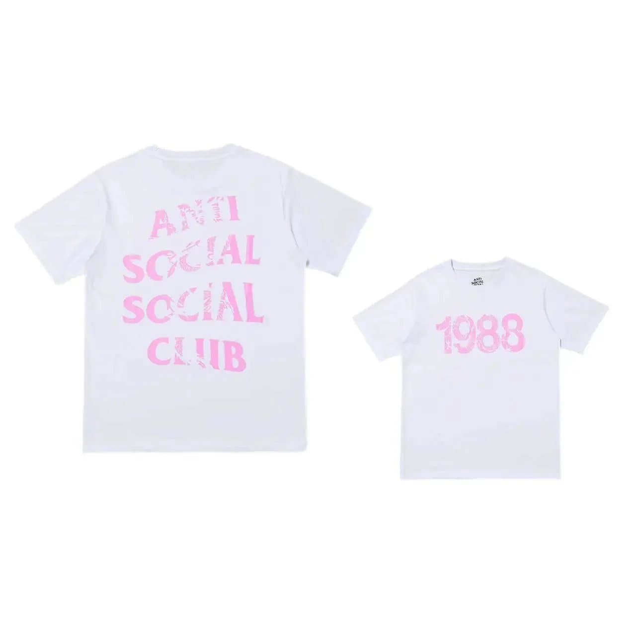 Anti Social Social Club T-Shirt Floral Logo — 12