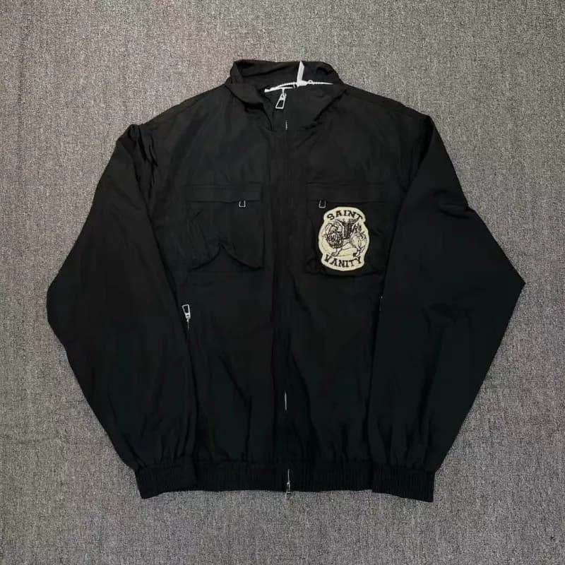 Saint Laurent Bomber Jacket Saint Vanity Patch