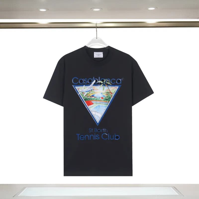 Casablanca Casa Blanca Tee Column Print — 831 black