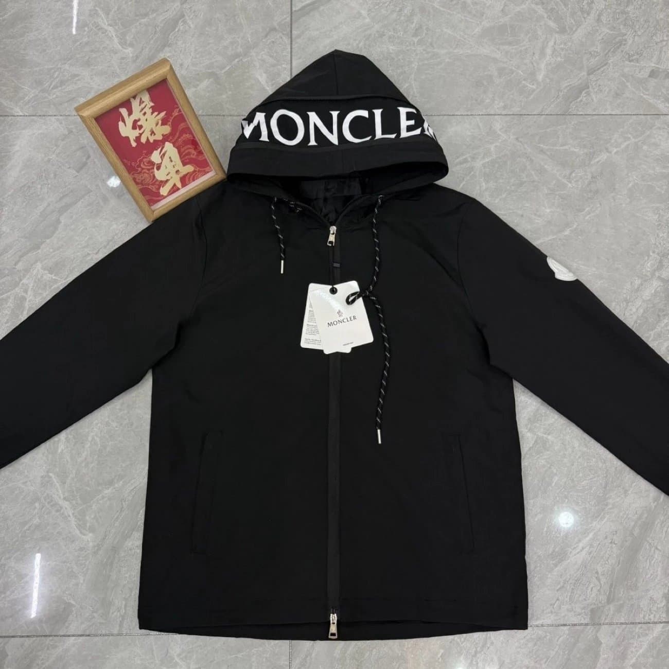 Emporio Armani Hooded Windbreaker Eagle Logo — 21