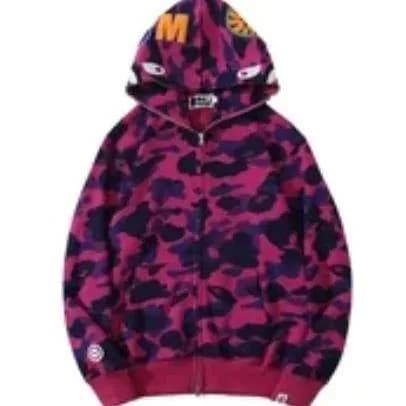 BAPE Shark Hoodie Split Camo — TMW026-36