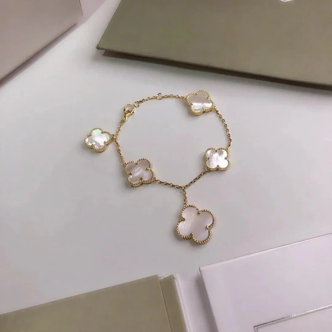 Van Cleef & Arpels Alhambra Bracelet Five Motifs