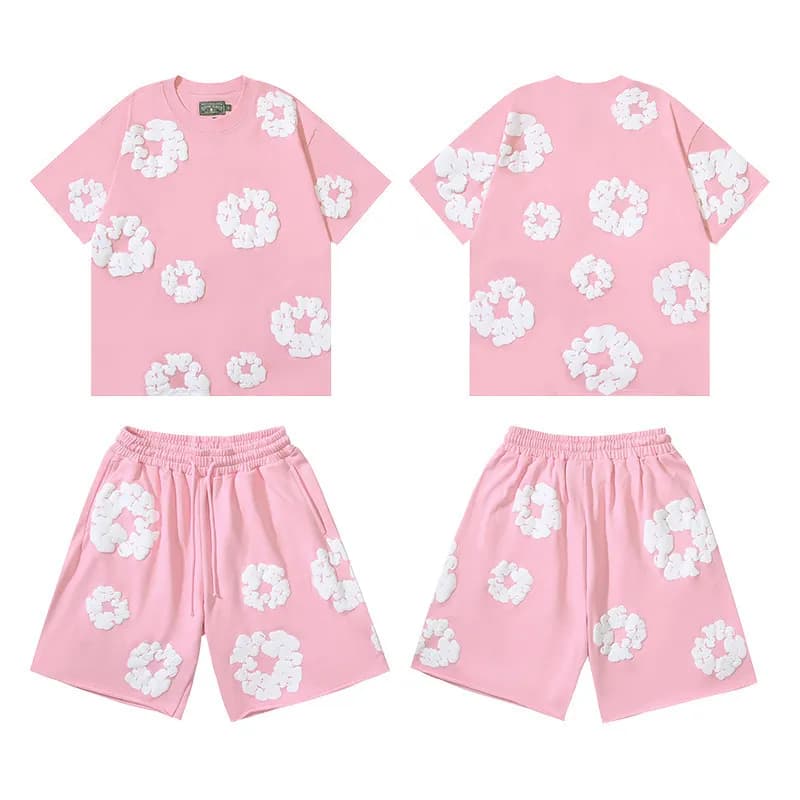 Gallery Dept. Floral Print Set 3D Cloud Motif