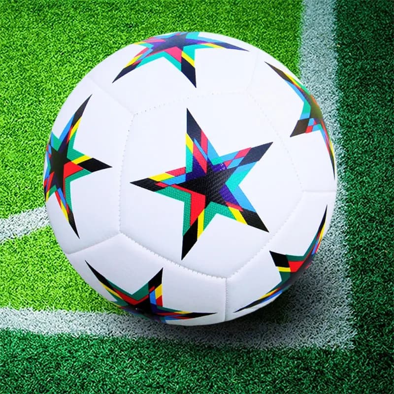 Soccer Ball Star Pattern