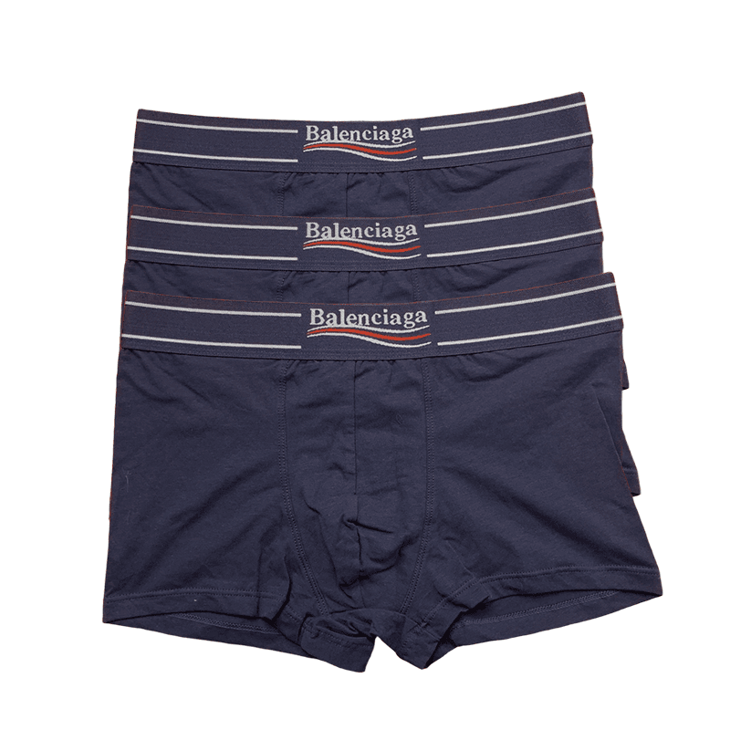 Emporio Armani Boxer Briefs Gold Logo Waistband — 2909002NK-三条装