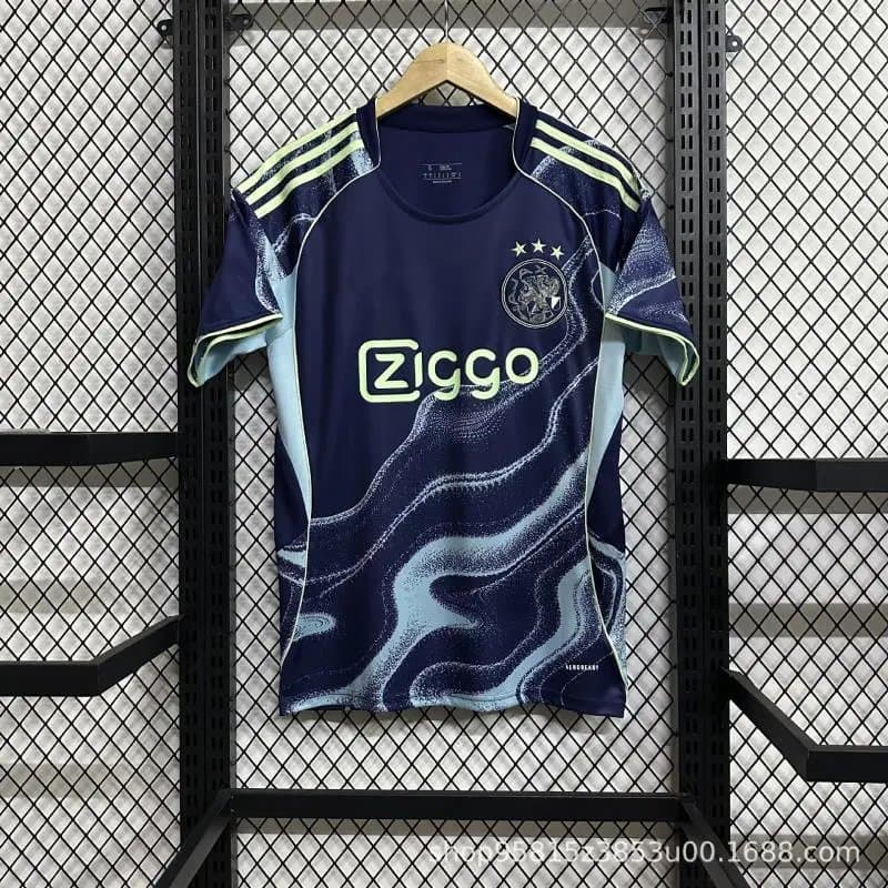 Adidas Ajax Away Jersey Ziggo Sponsor — 25-26阿贾克斯客场