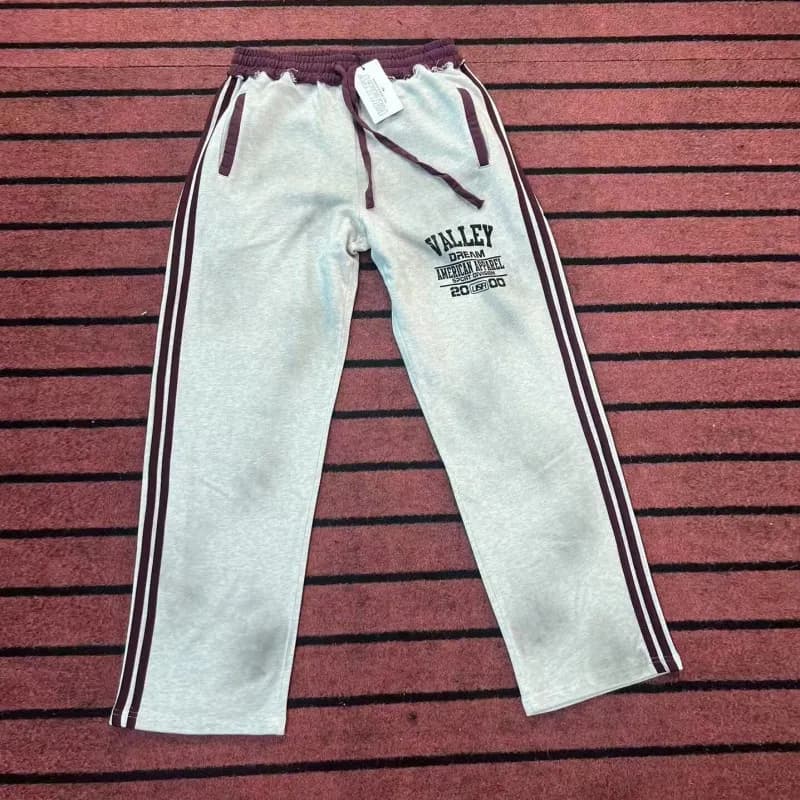 Track Pants Valley Dream Logo — D276#白色