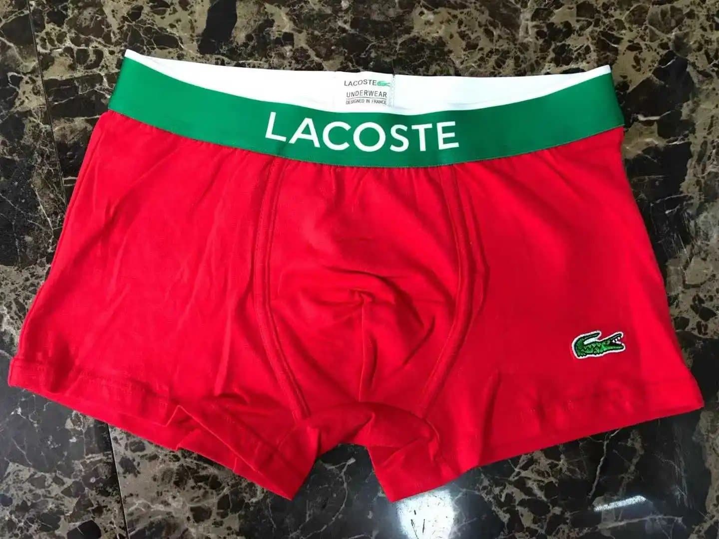 Represent Boxer Brief Logo Waistband — LA-红色