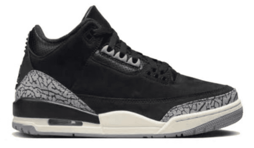 Air Jordan 3 Black Cement