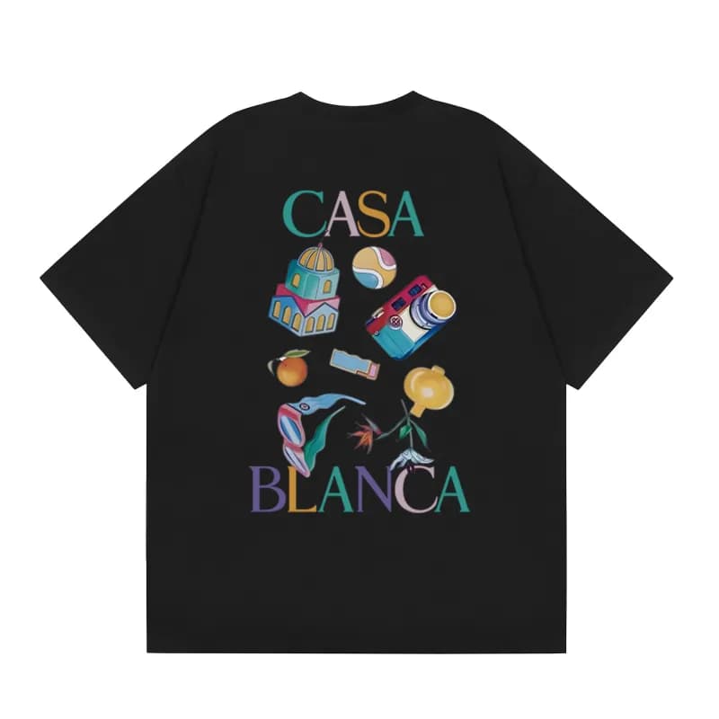 Casablanca Graphic Tee Casa Blanca Print
