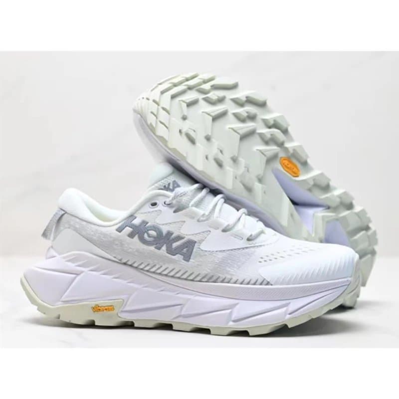 Hoka Running Sneaker White/Grey