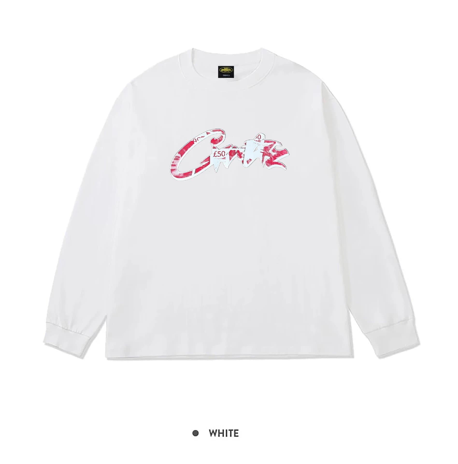Corteiz Long Sleeve Tee CRTZ Script Logo — 3