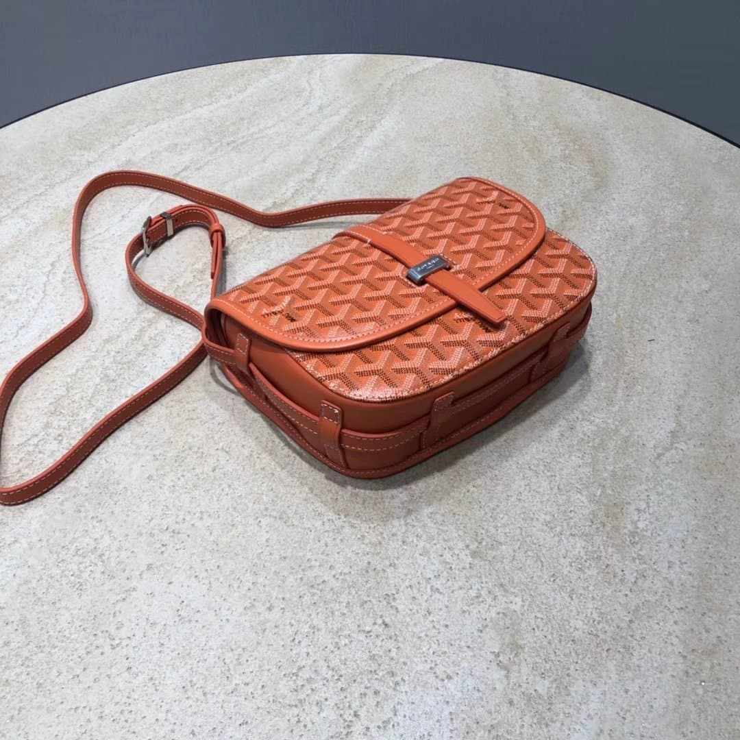 Goyard Saint Louis Chevron Pattern — 桔红色