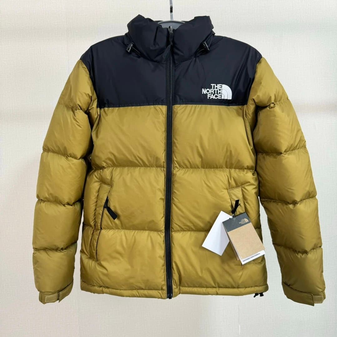 The North Face Nuptse Jacket Olive Khaki