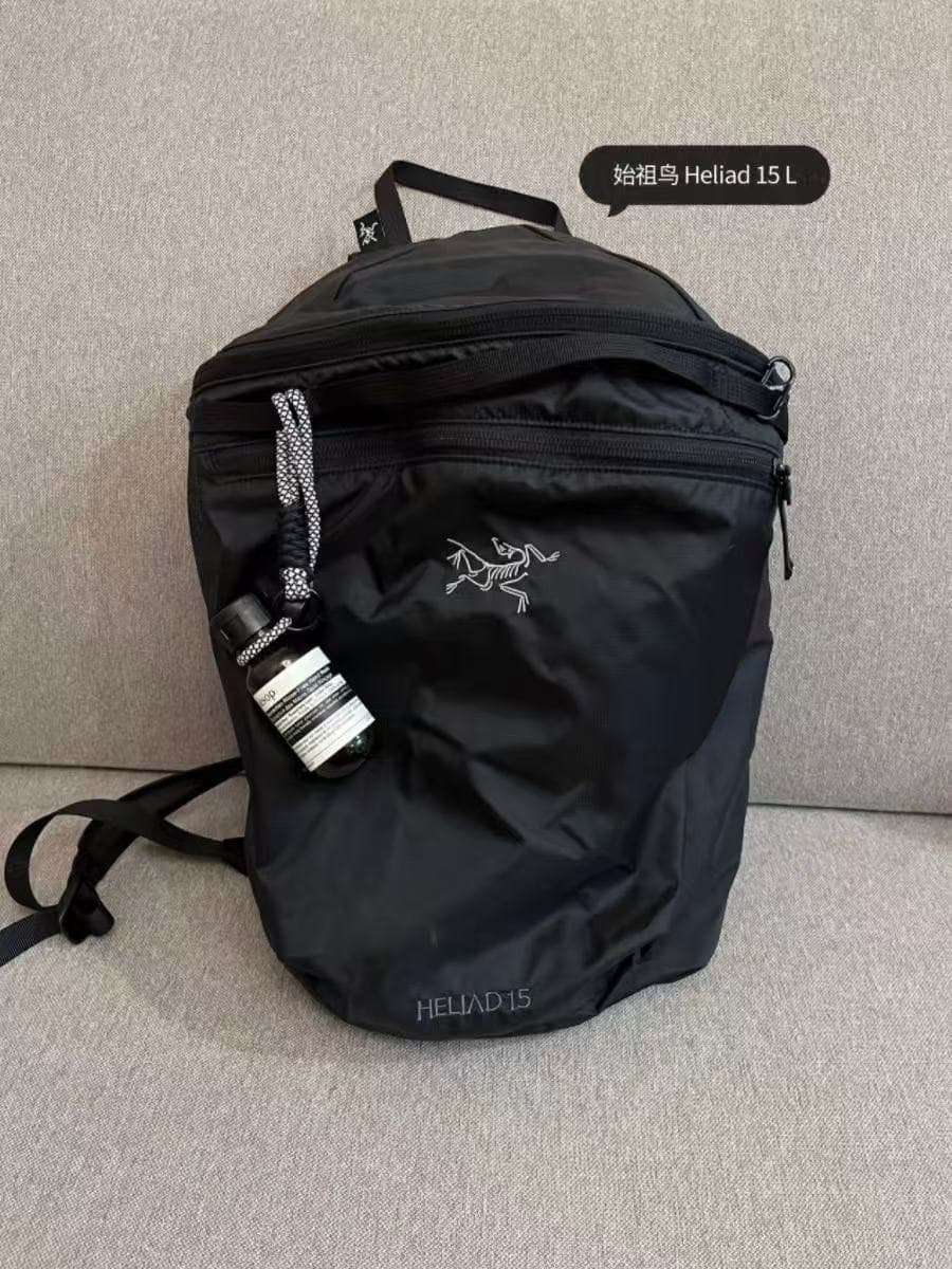 Arc'teryx Alpha FL Mini Dusty Rose — 15 liters black