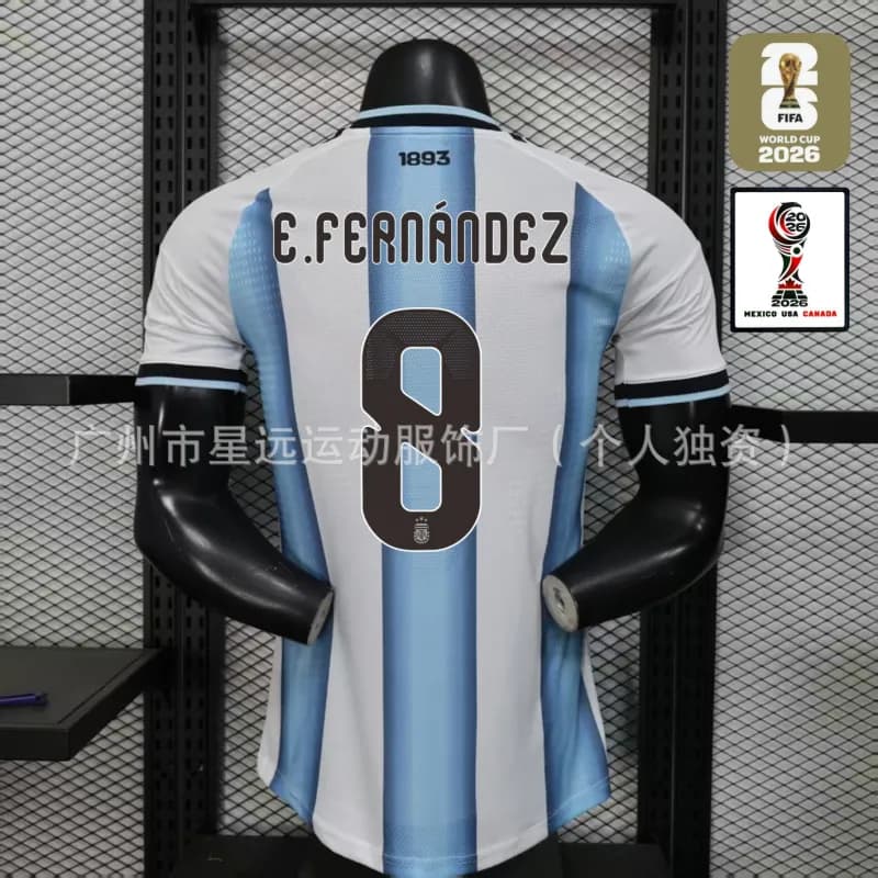 Nike Argentina Home Jersey E. Fernández #8