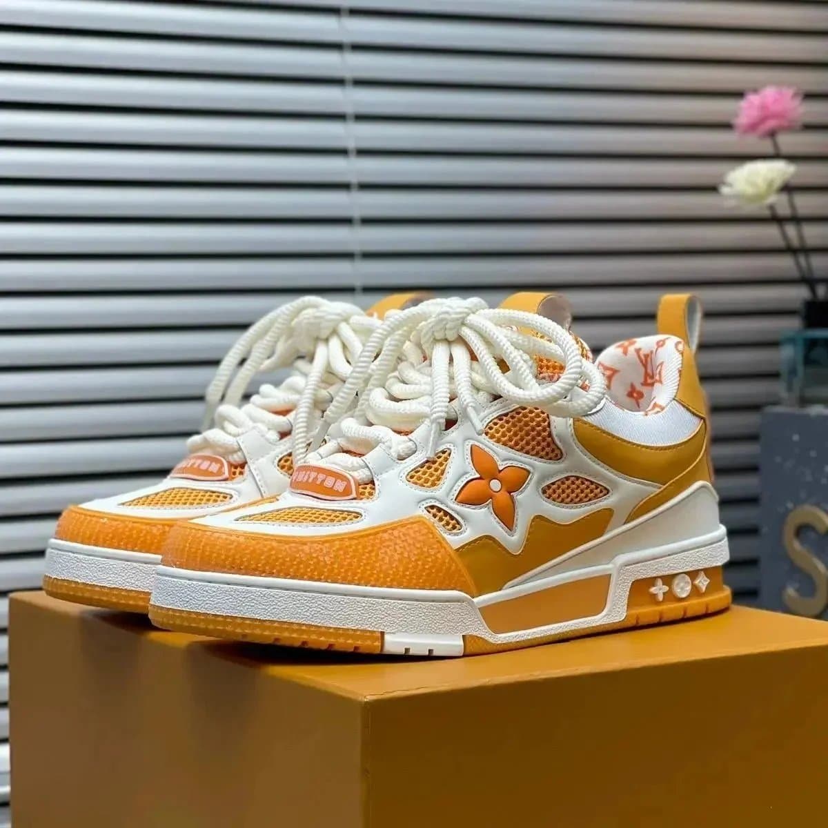 Louis Vuitton LV Trainer Denim Monogram — 08