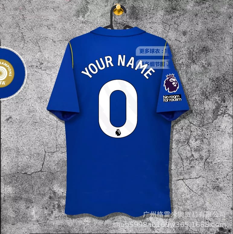 NBA Custom Jersey Printed Back — 26-27 Chelsea home English Premier League customization \