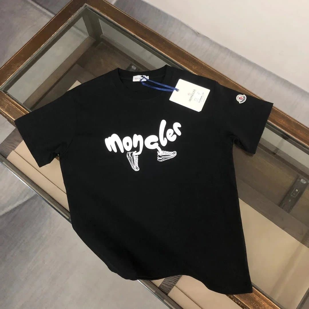 Moncler North Pole Tee Logo Print — cp-17