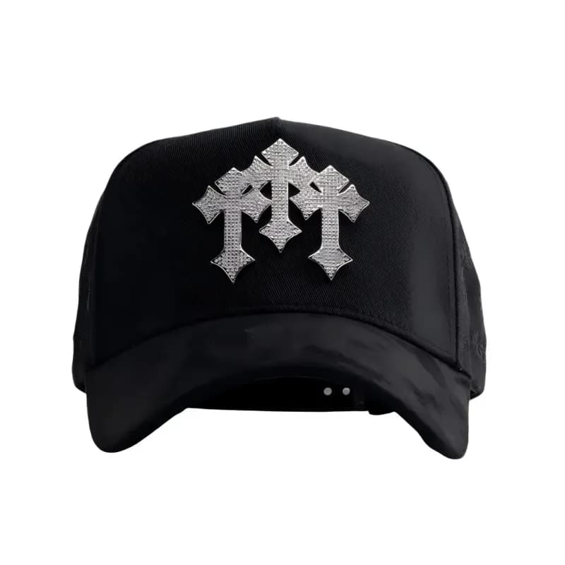 Chrome Hearts Snapback Cap Triple Cross Logo