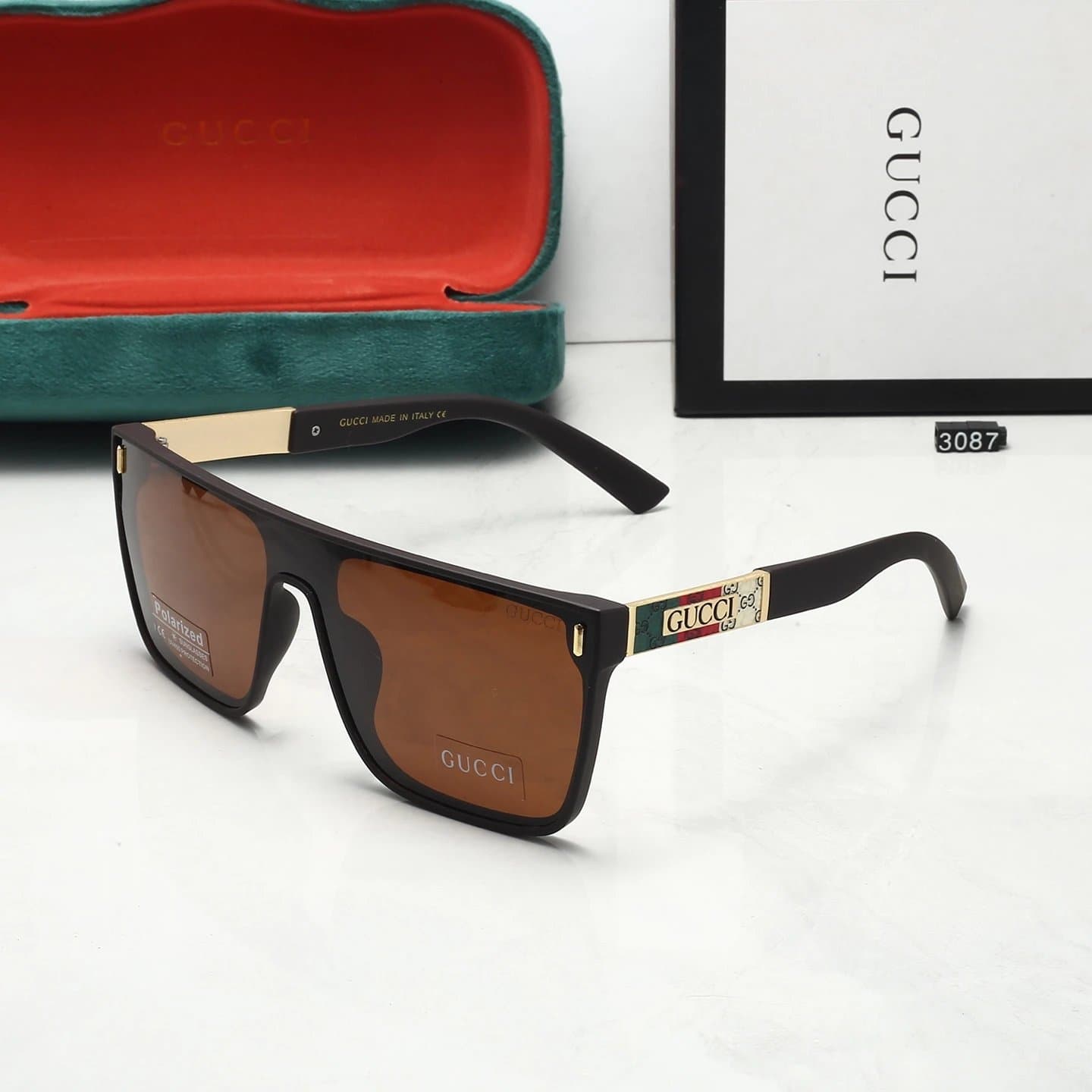 Gucci Square Sunglasses Web Detail