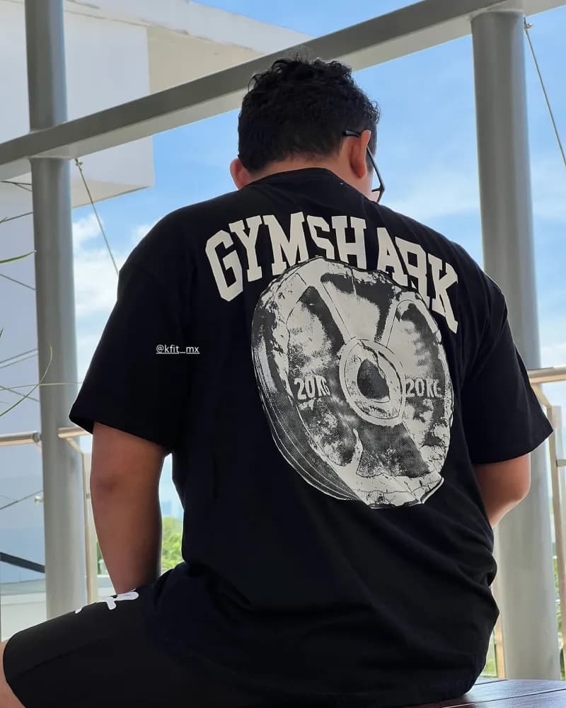 T-Shirt Gymshark Logo Back — DYGSPT064