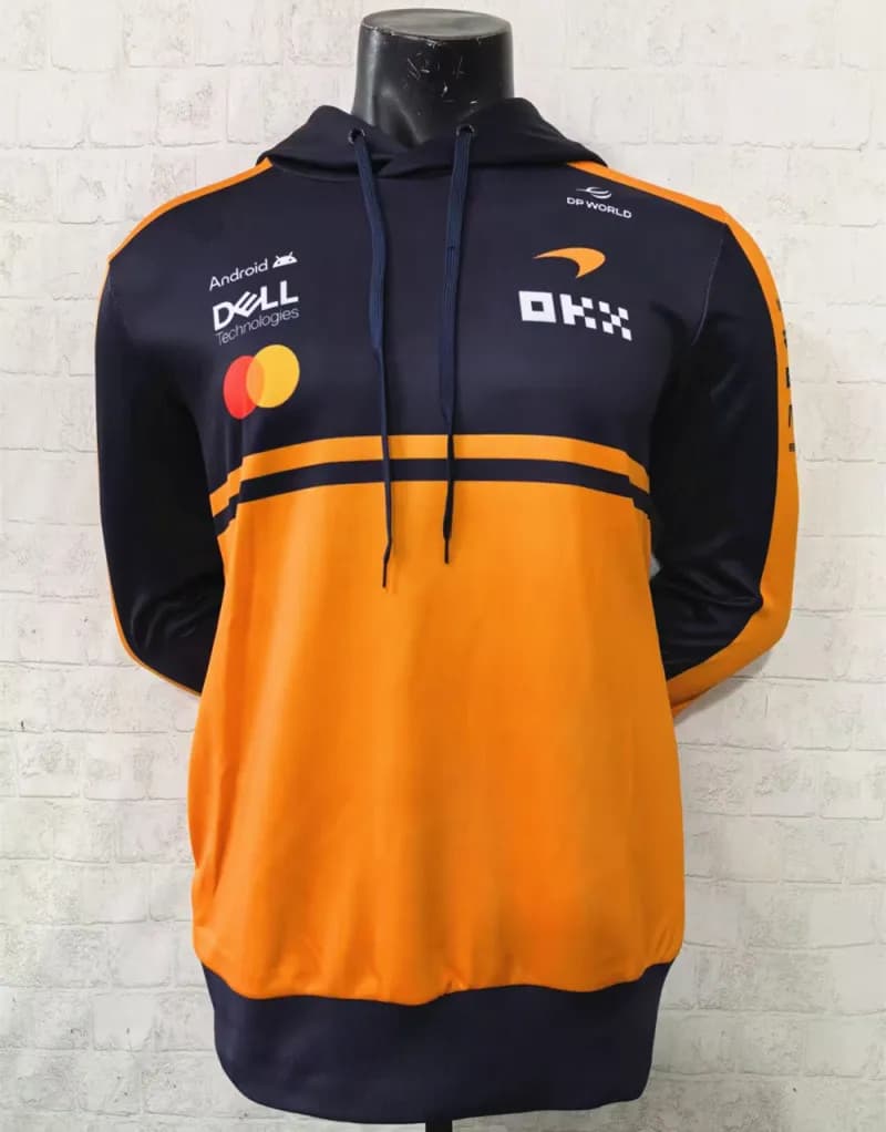 McLaren Team Hoodie Papaya Orange
